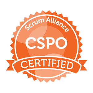 Zertifikat - Scrum Alliance CSPO - Digitale Transformation